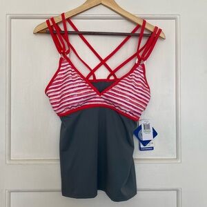 NWT Nautica tankini top